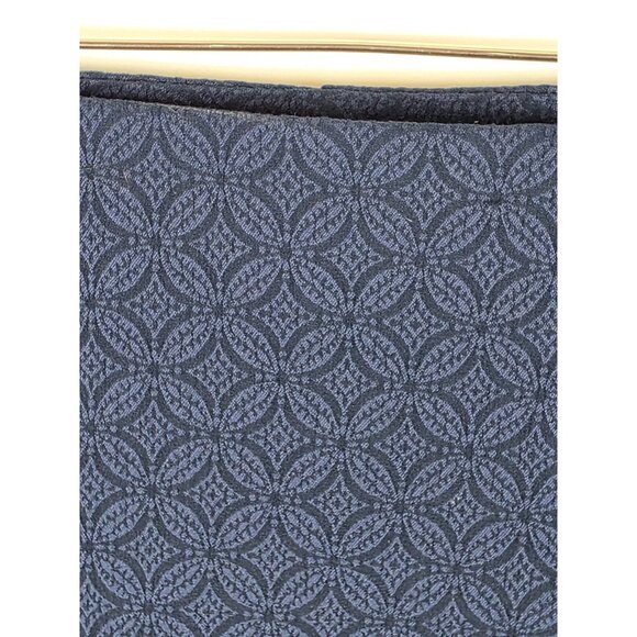 Cato Women's Skirt Plus Size 24W Navy Blue Pencil Skirt Back Slit Elastic Waist - Picture 5 of 8